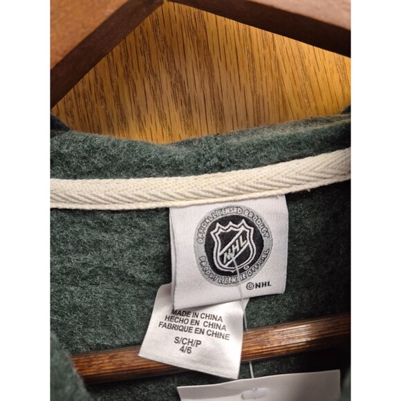 Minnesota Wild NHL Womens Hoodie Sweatshirt Size S Green Cotton/Polyester Blend - Picture 4 of 5